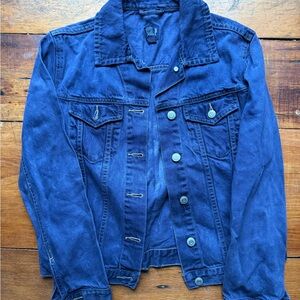 GAP Navy Cotton Jeans Jacket